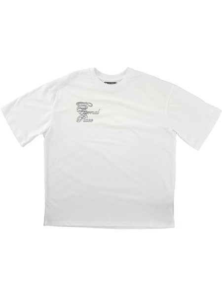 "Eternal Place"-Oversized Тениска (бяла)